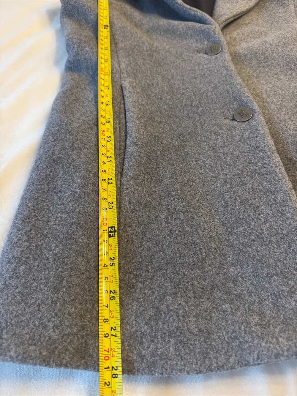 Like new! Dudley Stephens Fleece Vest in Charcoal, sz S - Picture 9 of 12